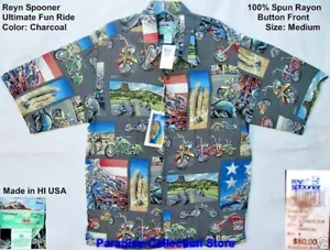 NEW REYN SPOONER VERY BEAUTIFUL PATRIOTIC CUSTOM MOTORCYCLES COLLECTIBLE RARE M - Picture 1 of 9