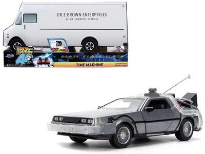 1:24 Back to the Future - DeLorean Time Machine -- SDCC Exclusive Truck -- JADA - Image 1 of 4