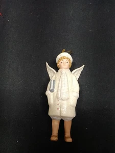 Adorno de ángel de Navidad de cerámica victoriana Costco's - Imagen 1 de 7