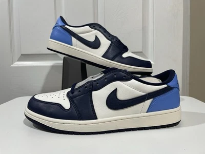 Nike Air Jordan 1 Low OG Obsidian UNC Sneakers Retro CZ0790-400 Men's Size 13 - image 1 of 4