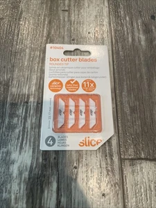 Pack Of 4 Slice 10404 Rounded Tip Box Cutter Blades Slice Ceramic - Picture 1 of 5