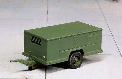 Y Modelle 1 87 Anhänger SEA 2X 40 KVA militär Arsenal m panzer Resin Bausatz  - Bild 1 von 2