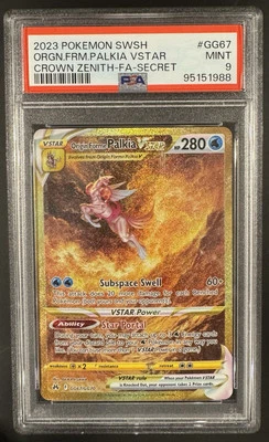 Origin Forme Palkia VSTAR (Secret) GG67/GG70 Crown Zenith: Galarian Gallery PSA - Image 1 of 2
