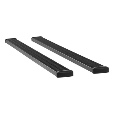 Grip Step Black Aluminum 114-Inch Cargo Van Running Boards Luverne 415114-401346 - Image 1 of 4