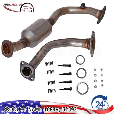 Convertidor catalítico de tubería para Toyota Rav4 SE 2013-2018 LE XLE deportivo utilitario 2,5 L Foto 1 de 4