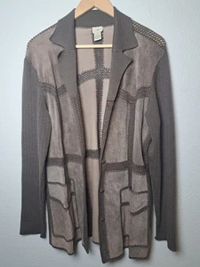 J Jill Women’s Coat Jacket Elisa Cavaletti One Button Size M - Picture 1 of 13