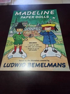 Madeline Punch Out Paper Dolls book, Uncut, Great shape! - Picture 1 of 2