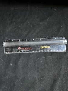 Texaco Havoline Werbelineal - #209 - Bild 1 von 1