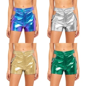 Costume donna invisibile hot pants pantaloncini discoteca vuoti lucido performance - Foto 1 di 54