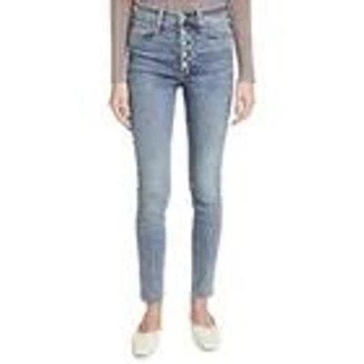 rag & bone Nina High Rise Ankle Skinny Jeans Size 25 Button Fly Light Acid Wash - Image 1 of 4