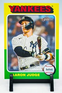 2024 Topps Heritage Aaron Judge #112 Image Variation SP New York Yankees SSP MLB - Picture 1 of 6