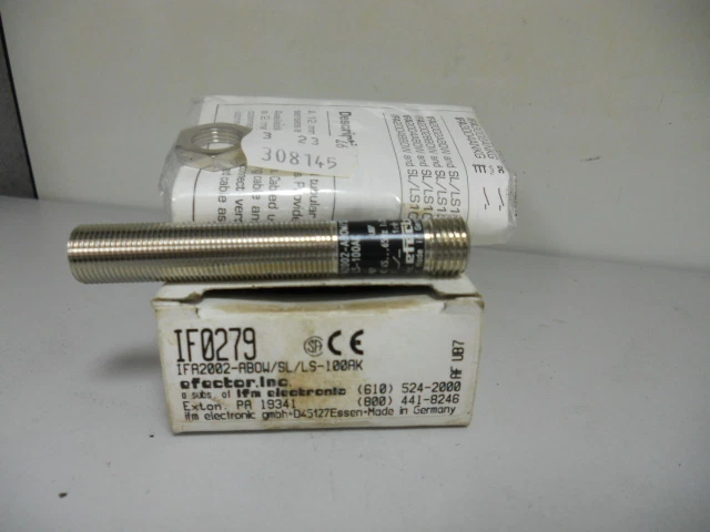 IFM EFECTOR PROXIMITY SWITCH IF0279 NEW IF0279 - Image 1 of 1