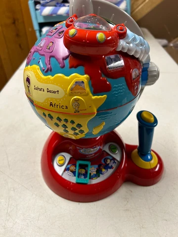 DISNEY LITTLE EINSTEINS VTECH LEARN & DISCOVERY GLOBE TESTED WORKS GREAT Cover
