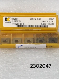 CNMG 432 KC9045 New Full Package of 5 Kennametal Tungsten Carbide Inserts - Picture 1 of 6