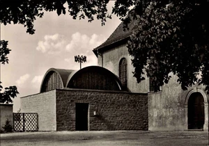 Postal con motivo de iglesias Lampertheim Hesse P. Alfred Delp capilla postal ~ 1960 - Imagen 1 de 2