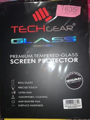 TECHGEAR TEMPERED GLASS Screen Protector for Amazon Fire HD 10 2019 9th / 2017 - Image 1 of 3