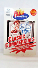 TV Favorites Classic Commercials 2 DVD Set 200+ Retro Television Over 3 Hours