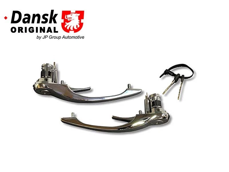 Juego de manijas de puerta exterior Porsche 911 912 (cromo) JP GROUP DANSK Foto 1 de 1