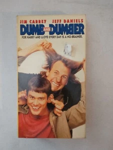 Dumb And Dumber VHS TAPE, Jim Carrey, COMPLETE/TESTED SEE PHOTOS (VHS111) - Picture 1 of 4