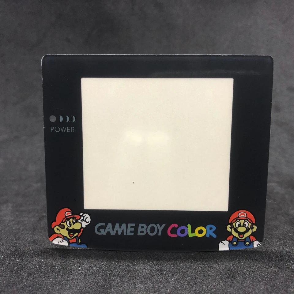 Nintendo Game Boy Color Mario Theme Plastic Screen Lens - Image 1 of 1