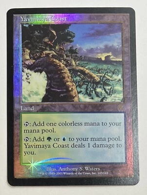 MTG YAVIMAYA COAST (FOIL) Apocalypse (OldManMTG 003-211) - Image 1 of 4