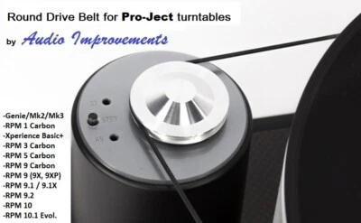 PRO-JECT GENIE/RPM1, RPM3, RPM9 AND RPM10 - Audio Improvements Drive Belt - Bild 1 von 4