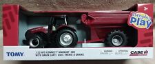 TOMY Ertl Case IH Magnum 380 with Grain Cart 1/32 Scale Stock# 47408