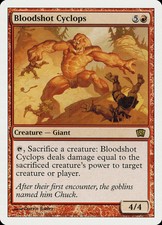 1x Bloodshot Cyclops - LP - 8th Edition - SPARROW MAGIC - mtg