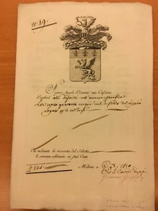 Documento relativo ad Antonio Greppi - Picture 1 of 1