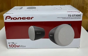 PIONEER MOTORHOME BOX TYPE SHELF REAR DECK CAMPERVAN/ CAR/ CARAVAN POD SPEAKERS - Picture 1 of 4