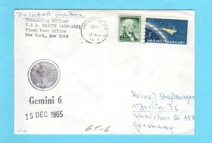 GT-6A Launch & Rendevous in Space - USS PAIUTE (ATF-159) 12/15/1965 - Picture 1 of 1