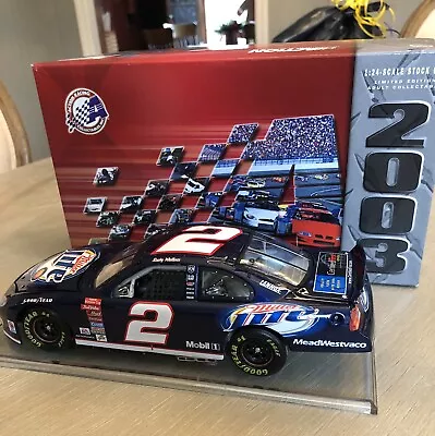 Rusty Wallace #2 Miller Lite Dodge 1:24 Nascar Diecast Penske Racing - Image 1 of 4