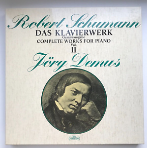 10 LP-Box Robert Schumann DAS KLAVIERWERK Gesamtausgabe Vol. II Jörg Demus (B99)