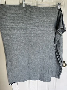 Lululemon Vinyasa Striped Scarf Wrap Green/Blue Snap One Size Reversible - Picture 1 of 4