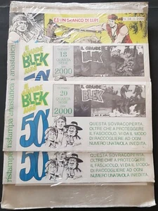 DER GROSSE BLEK NR. 58 DER HELD DER TRAPPER "BLISTERED" MIT 4 STREIFEN - Bild 1 von 1