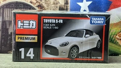 TOMICA PREMIUM #14 TOYOTA S-FR 1/60 SCALE NEW IN BOX USA STOCK!!! - Image 1 of 4