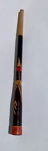 Bocchino lungo per sigaretta in legno intagliato Vintage Souvenir di Capri 40/50 - Foto 1 di 7