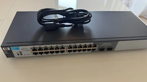 SWITCH HP 1810-24G J9450A 24PORTS 10/100/1000 + 2 PORTS SFP - Picture 1 of 3