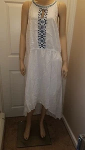 NWT Design 365 Embroidered High -Low Dress, Size 1X. Retail $116.00 - Picture 1 of 2