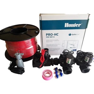 Hunter 6 Station Pro-HC WiFi Irrigation*Outdoor* 3x25mmSolenoids,RainSensor,Wire - Picture 1 of 3