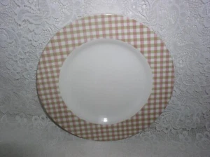 Plato de postre ensalada vajilla náutica arena rosa - Imagen 1 de 3