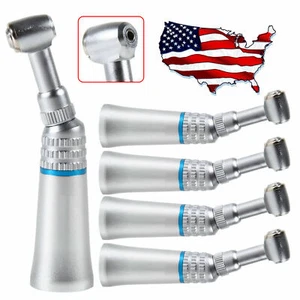 1-5 NSK Style Dental Push Button Contra Angle Handpiece Slow Speed E-type Attach - Picture 1 of 17