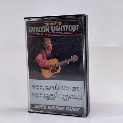 Gordon Lightfoot, The Best Of (Audio Cassette Tape, 1980) Canada Import - Image 1 of 4