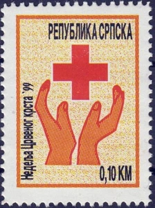 Bosnia Serbian 1999 ☀ TBC Red Cross ☀ MNH (**) - Picture 1 of 1