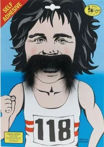 Steptoes 118 Moustache Funny TV Advert Fancy Dress Accessory - Picture 1 of 1