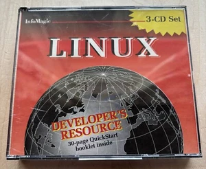 InfoMagic Linux Developer's Resource Software 3 CD 1994 No Booklet Slackware - Picture 1 of 4