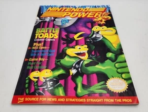 Nintendo Power Magazine # 25 June 1991 Battle Toads, Complete, Spy Hunter Poster - Picture 1 of 8