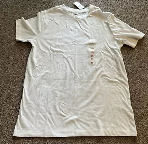 Old Navy Boys Shirt Sleeve T-Shirt Size XL (14-16) White  - Picture 1 of 4