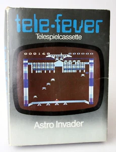 RARE VINTAGE 80'S TELE FEVER SYSTEM ASTRO INVADER VIDEO GAME TVG 2000 ! - Picture 1 of 7
