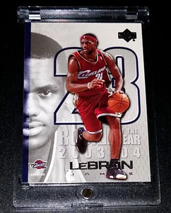 LEBRON JAMES 2004-05 UD LEBRON JAMES EINSATZ HOHLRÄUME LAKERS - Bild 1 von 3